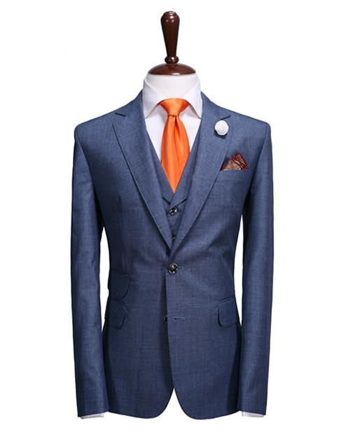 淺藍色男士職業(yè)定制