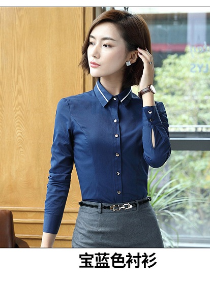 長(zhǎng)袖女士襯衫定制